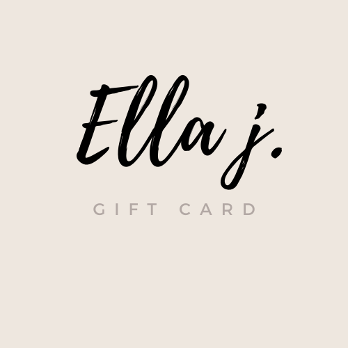 Gift Card Ella J Boutique